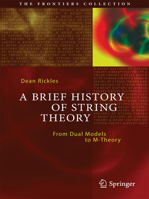 cover image of A Brief History of String Theory